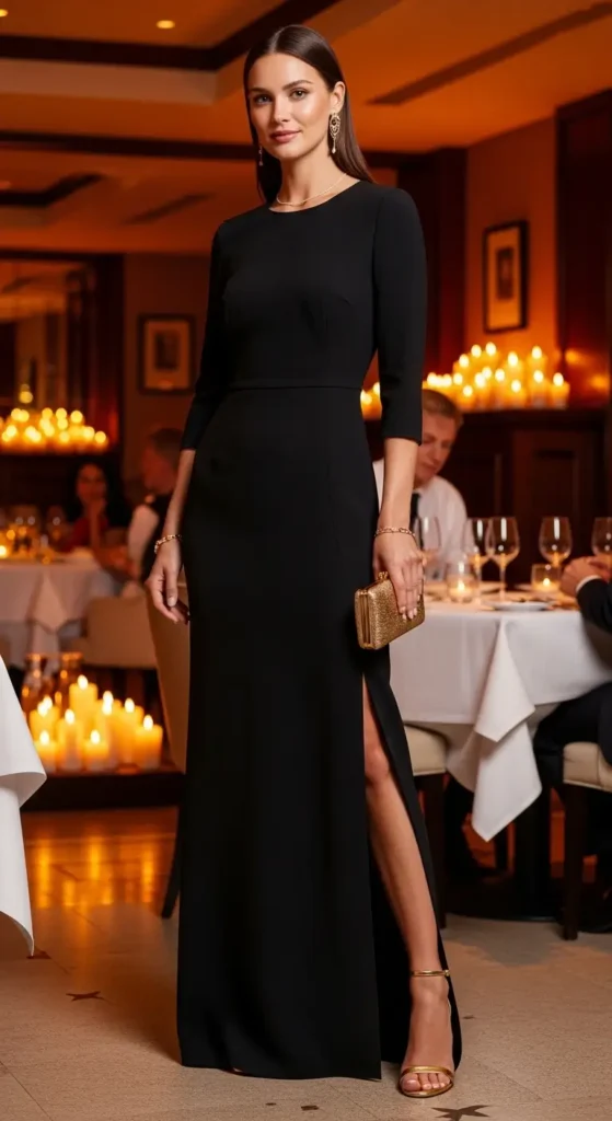 Classic Black Dress