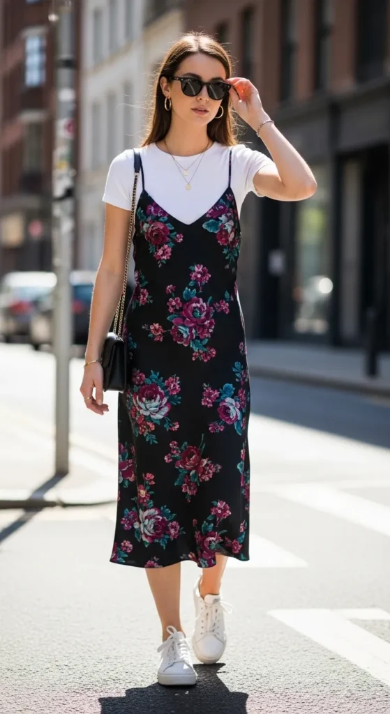 Floral Slip Dress