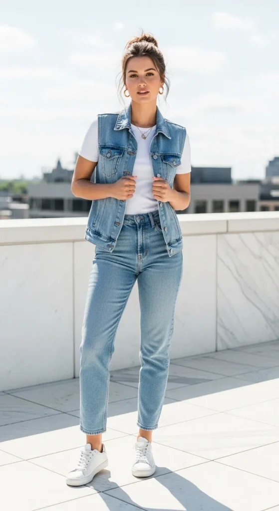 Denim Waistcoat