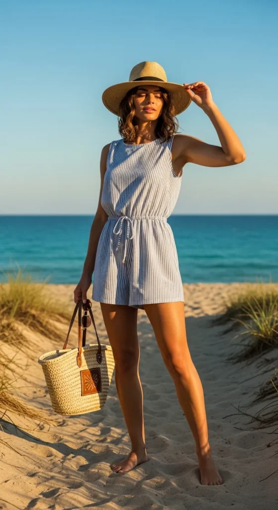 Sleeveless Romper Style