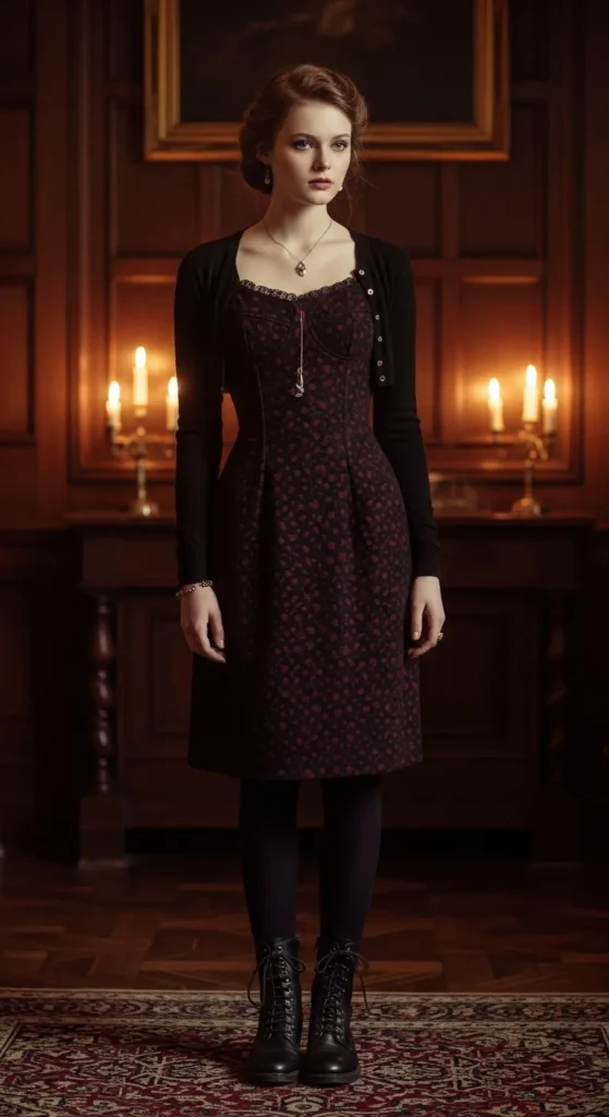 Inspired Dress and Tights