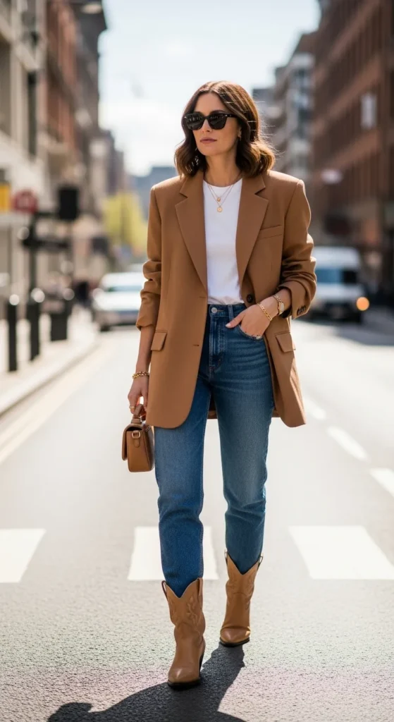  Boots with a Blazer