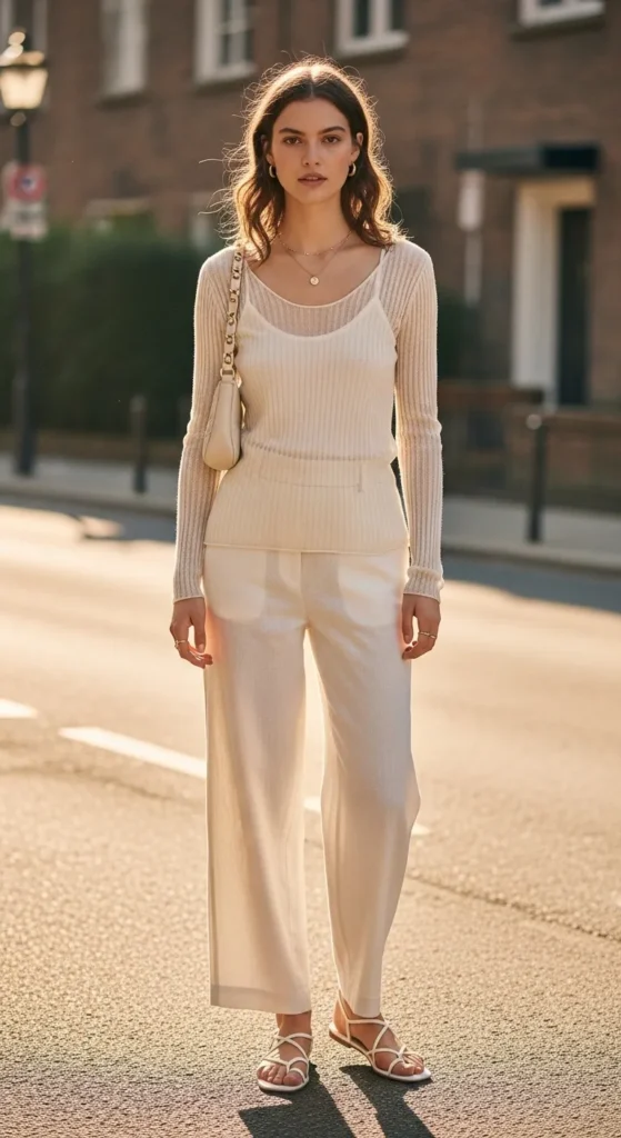 Sheer Knit Layers