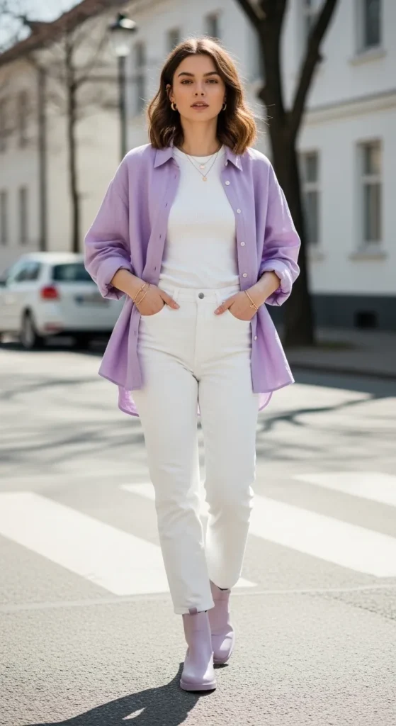 Soft Lilac dress