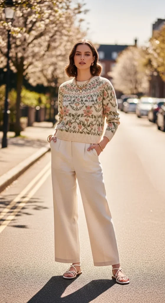The Floral Knit