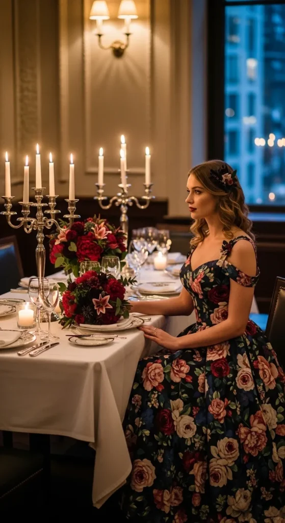 Floral Formal Dress