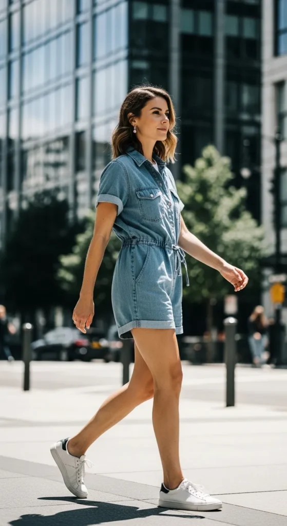  Denim Romper style