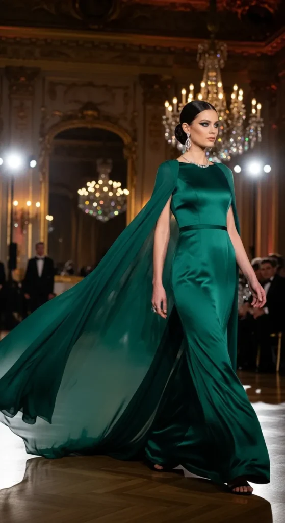 Cape Style Dress