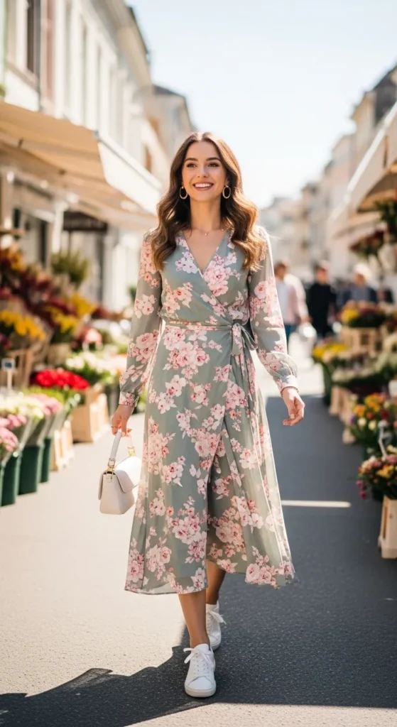 Floral Midi Dress