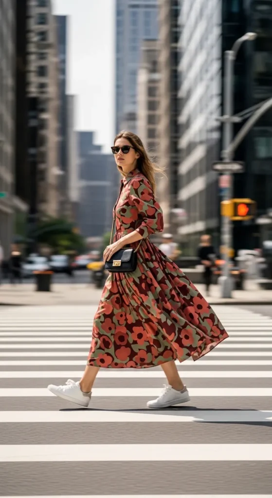 Floral Midi Dresses