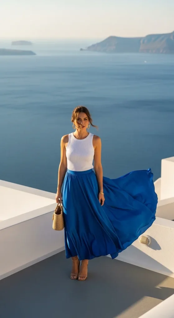 Breezy Midi Skirt 