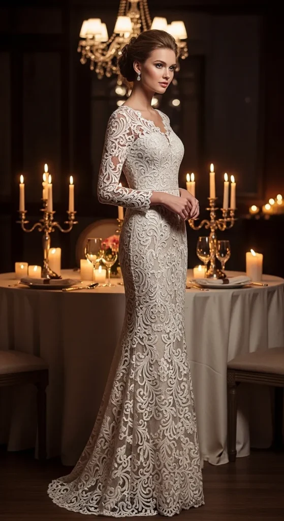 Lace Formal Dress
