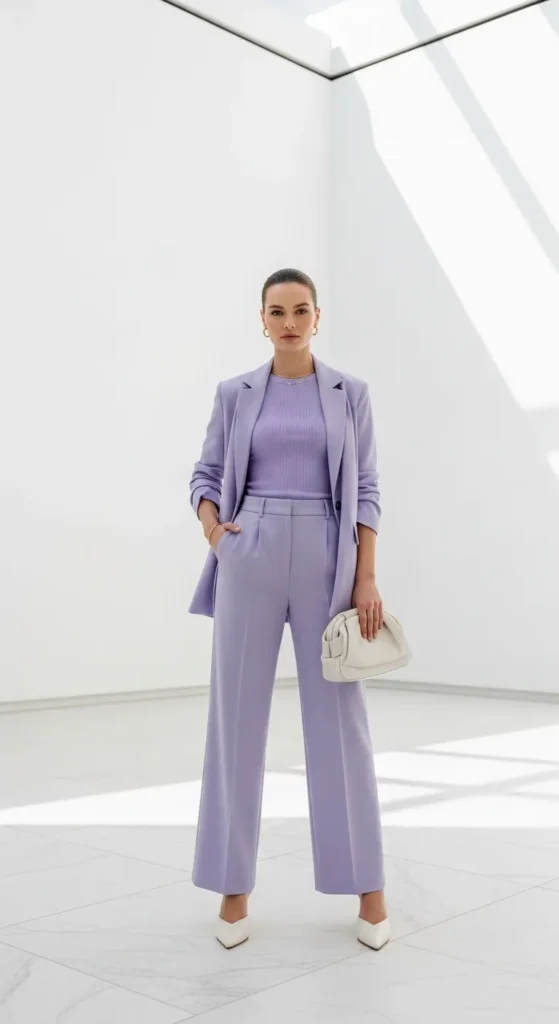 Monochromatic Pastel Look