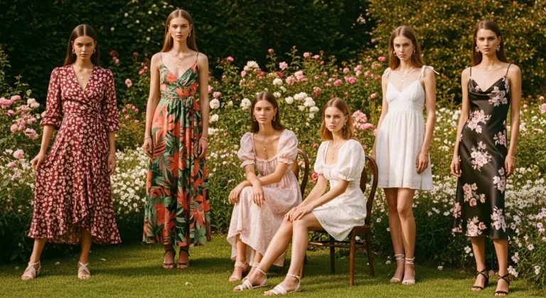 floral dresses style