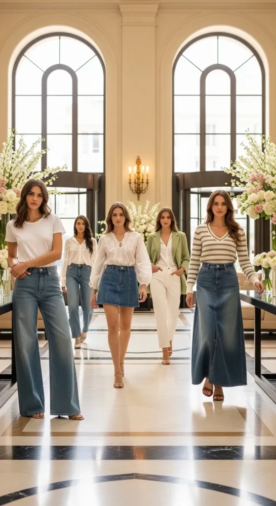 denim spring trend