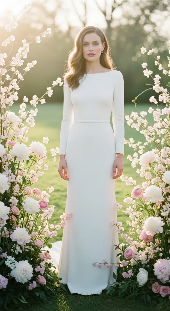 Minimalist Column Dress