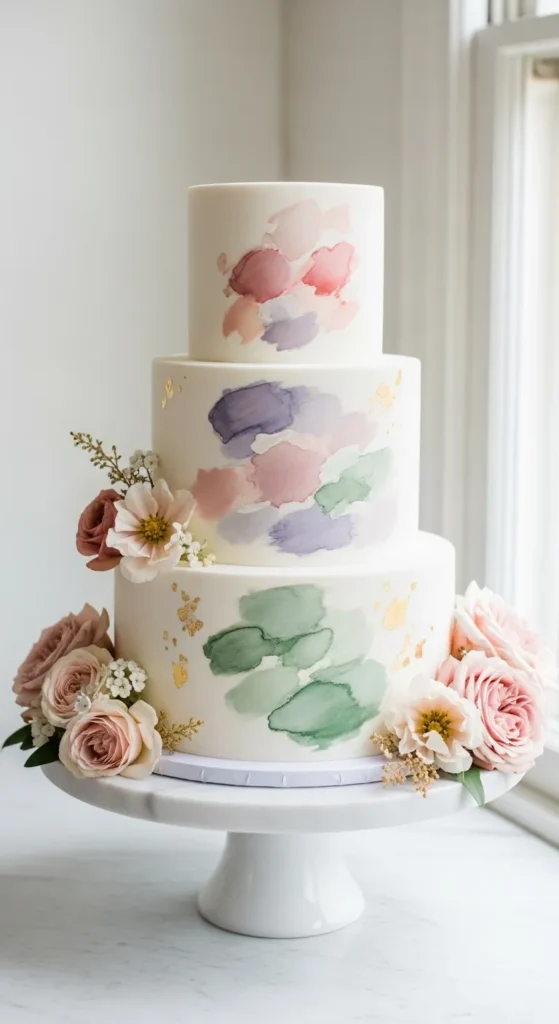 Watercolour Cake