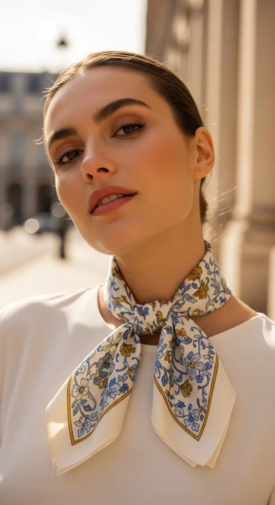 silk scarf