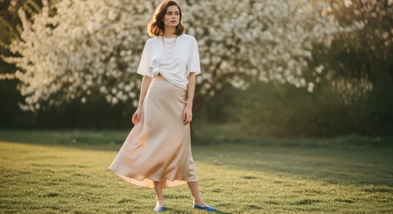 14 slip skirt outfit ideas for women