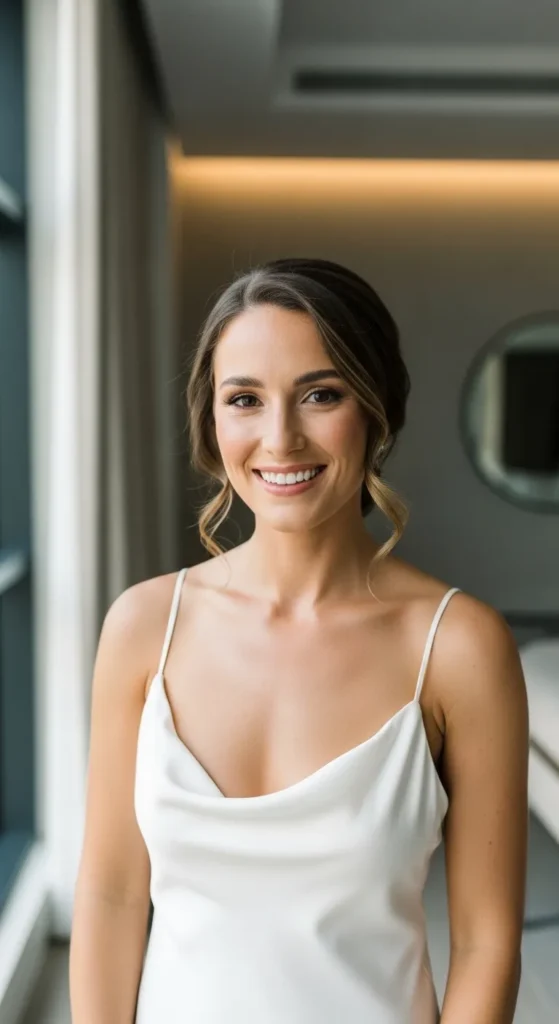Silk Slip Wedding Dress