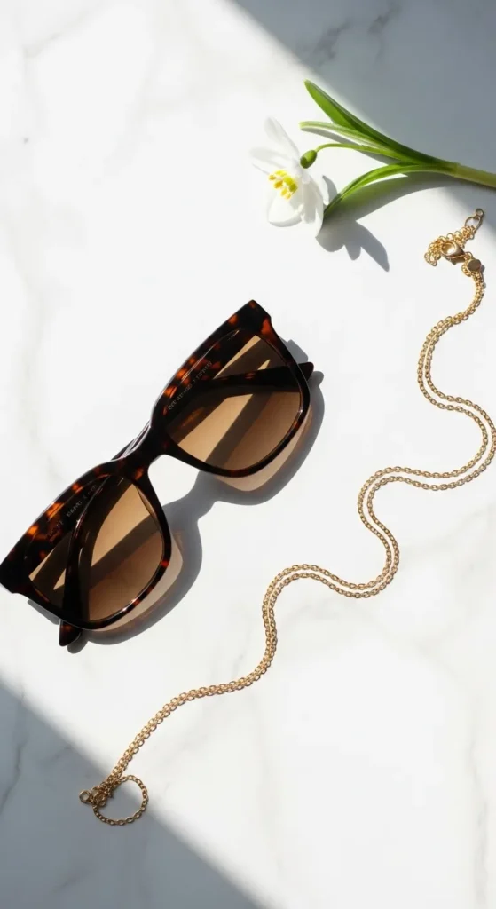 Sunglasses With a Classic Frame