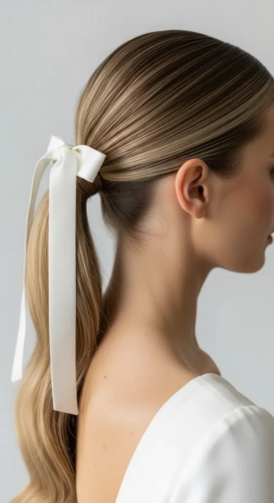Sleek High Ponytail