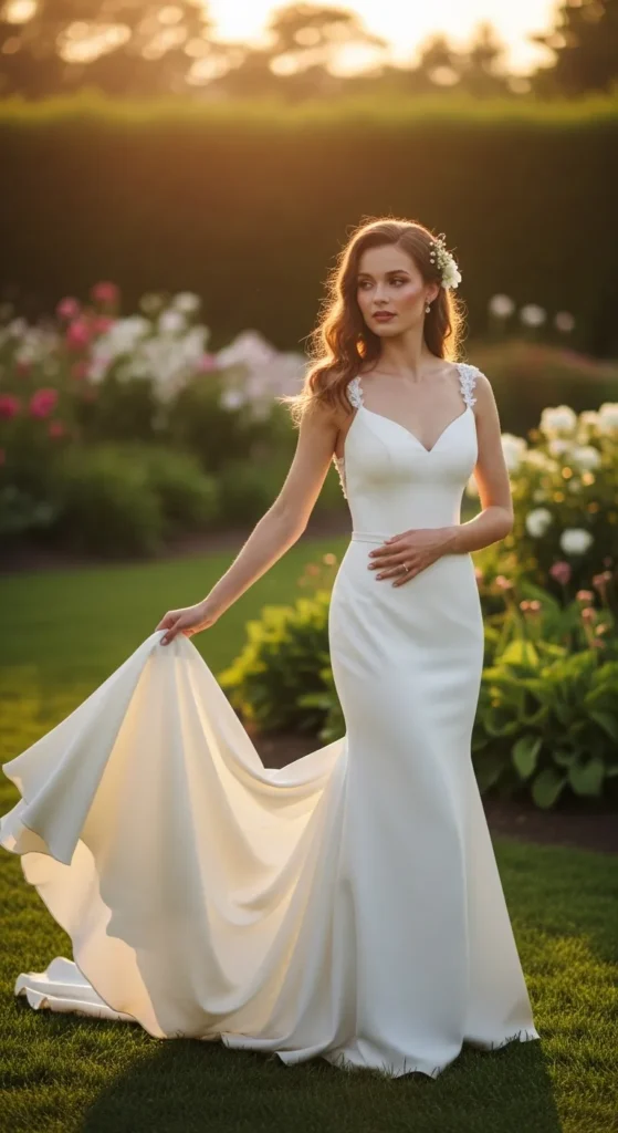 Stunning Satin Wedding Dresses to Inspire You