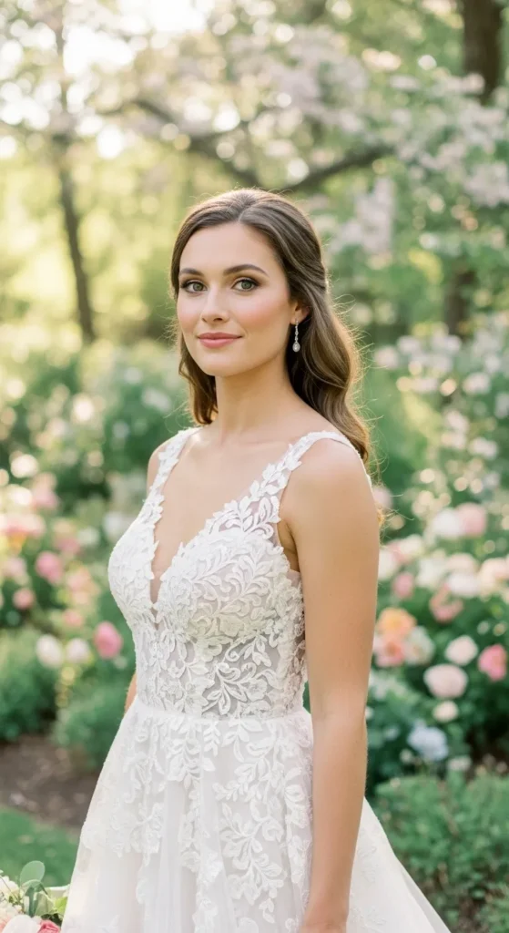 A-Line Lace Wedding Dress
