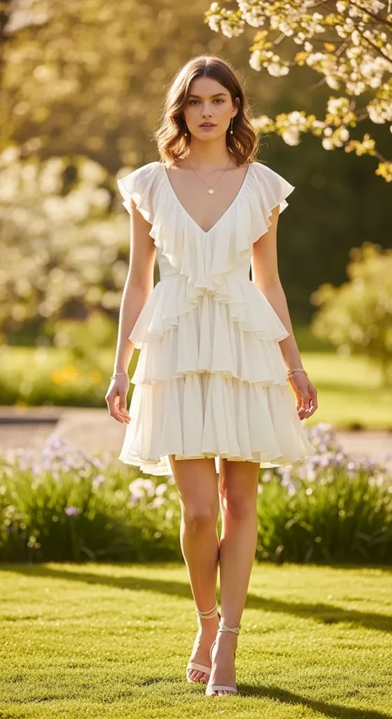 Tiered Ruffle Mini