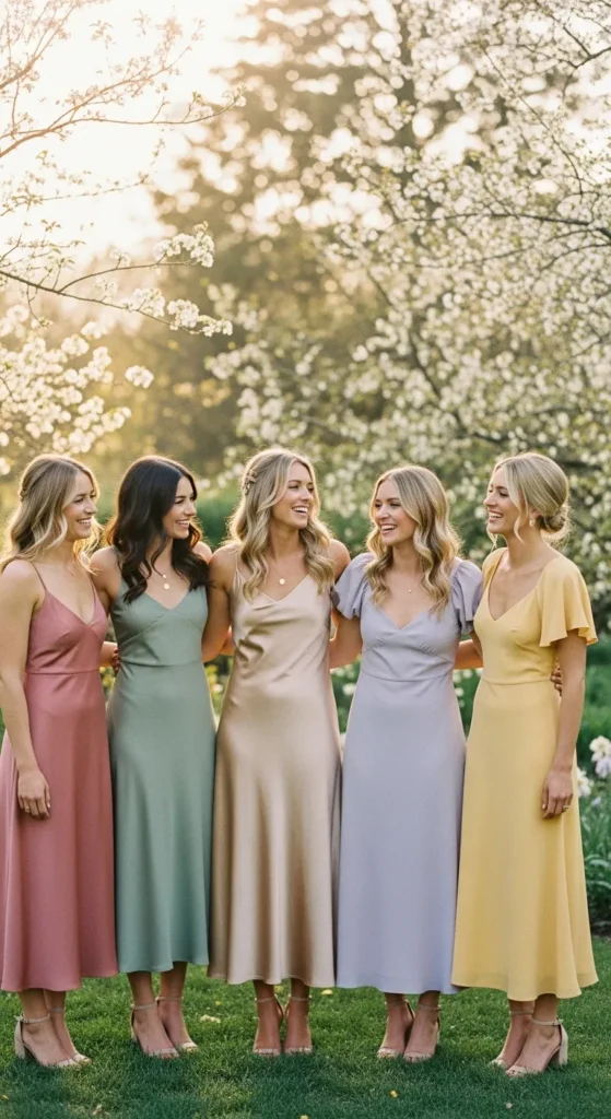 Bridesmaid Dress Colors Trending Right Now