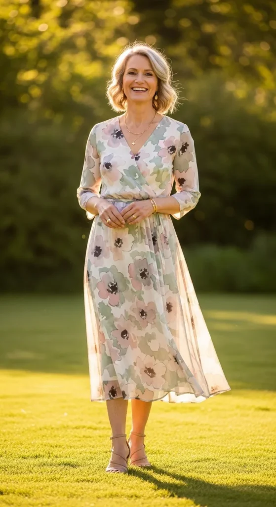 Floral Midi Dress