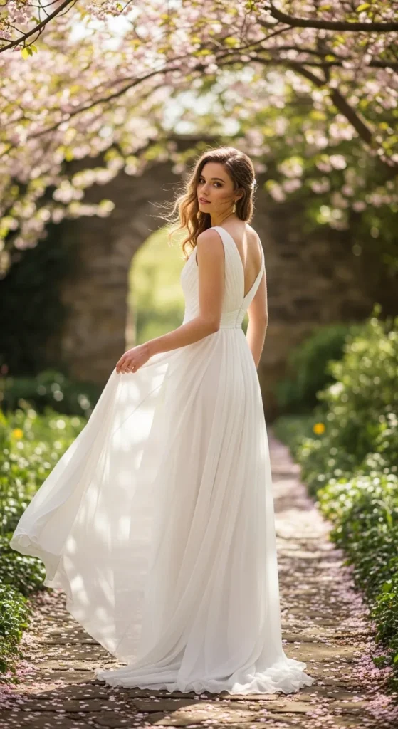 Flowing Chiffon Dress