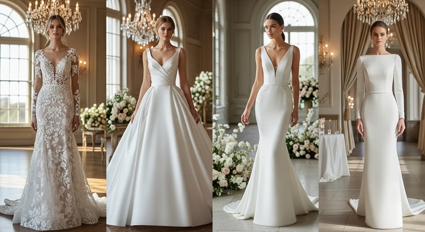 Glamorous Wedding Dresses for Your Dream Day