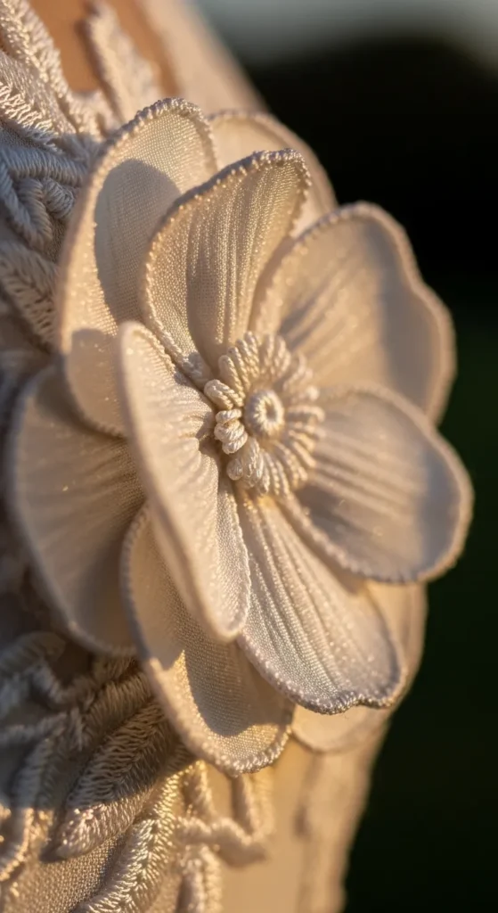 Floral Embellishment in Three Dimensions