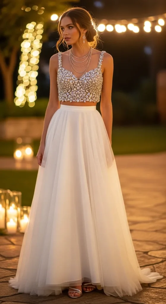 Two-Piece Bridal Set