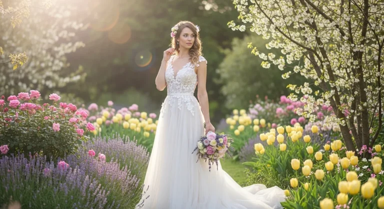 Spring Wedding Dresses That Feel Fresh and Romantic