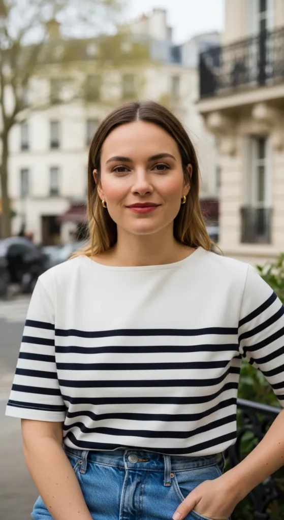 stripe top