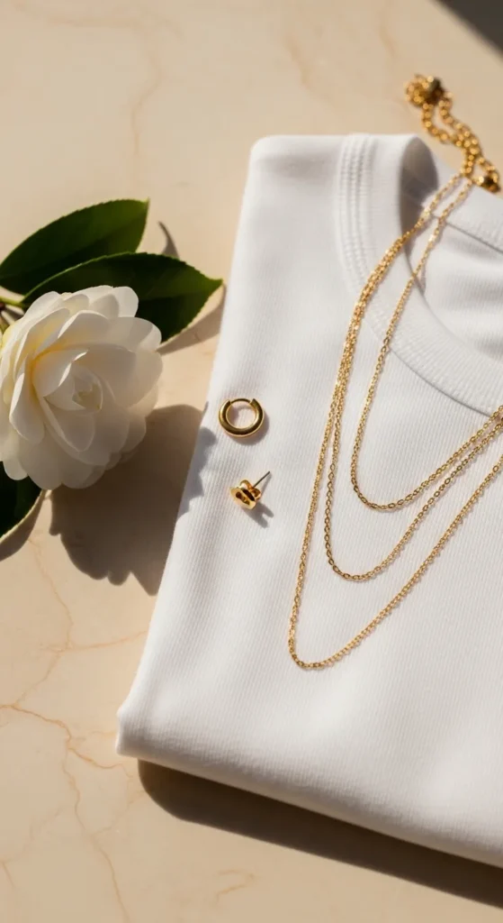 Layered Gold Chain Necklaces