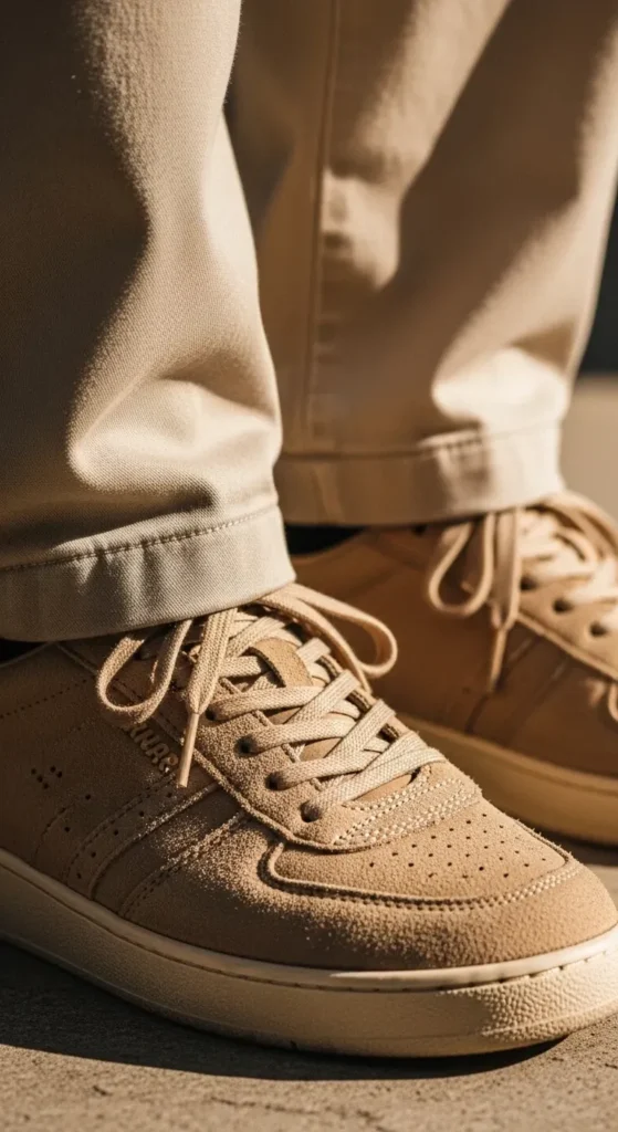 suede trainers