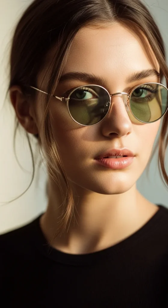 Retro Round Frames