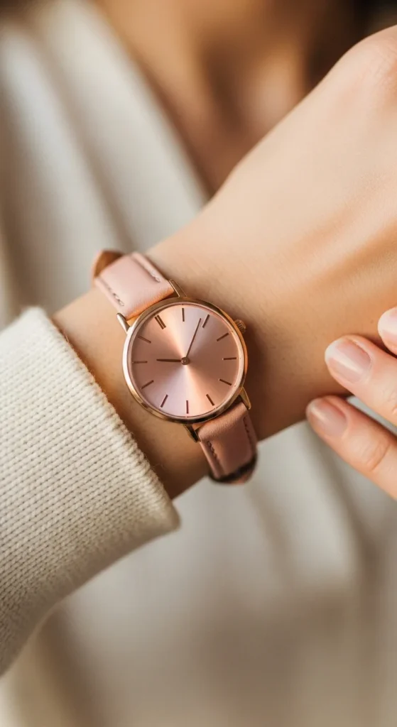 Rose Gold Watch