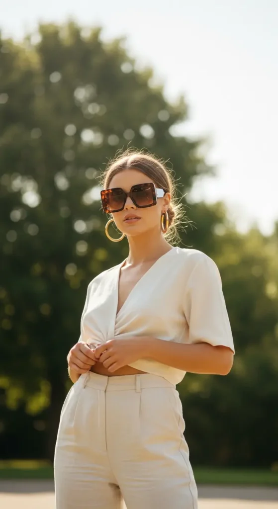Oversized Square Sunglasses