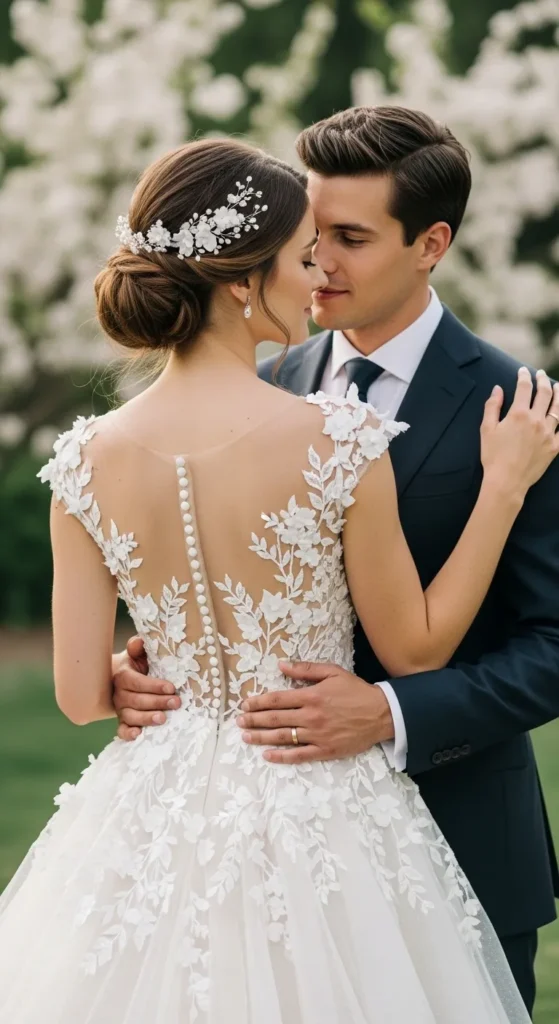 Floral Wrap Maxi Gown