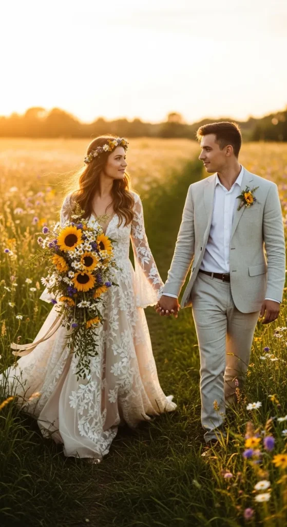 Wildflower Sunflower Bouquet