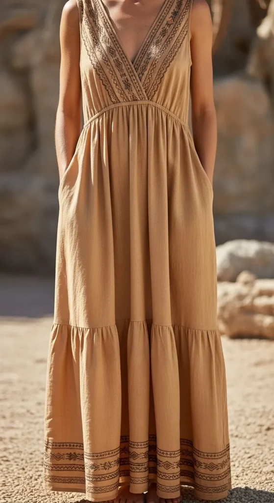 The Maxi Sundress with Pockets