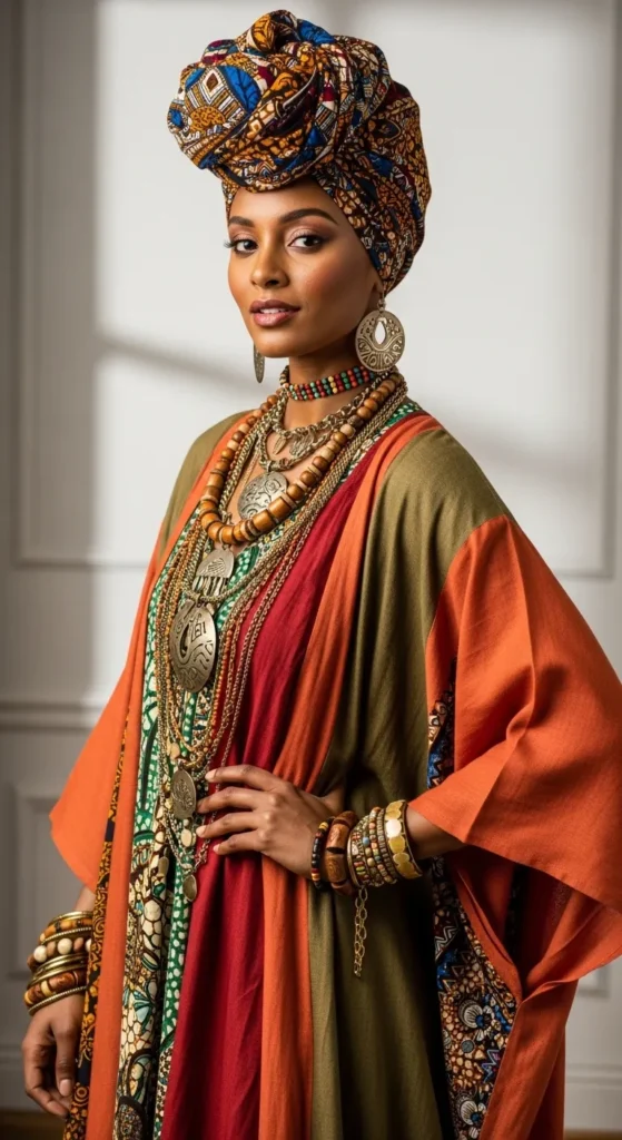 Complete Afro-Boho Statement Look