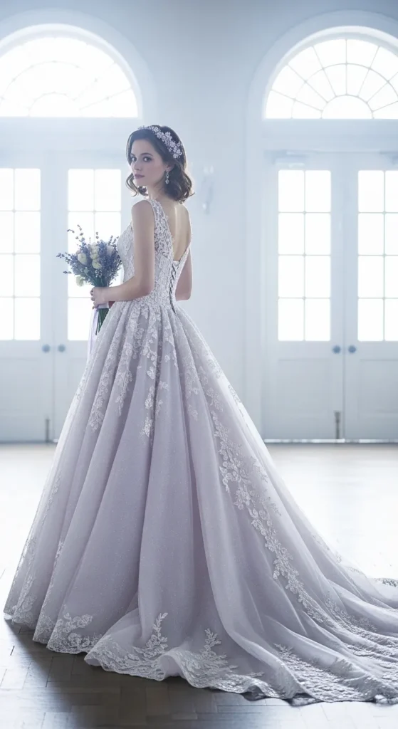 Lavender Dream Wedding Dress