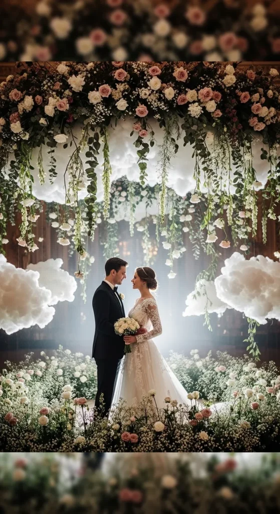 Floating Floral Installation