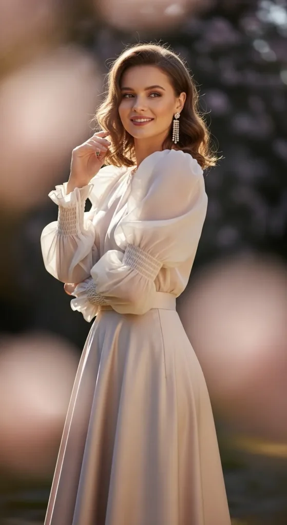 Puff Sleeves and Romantic Volume