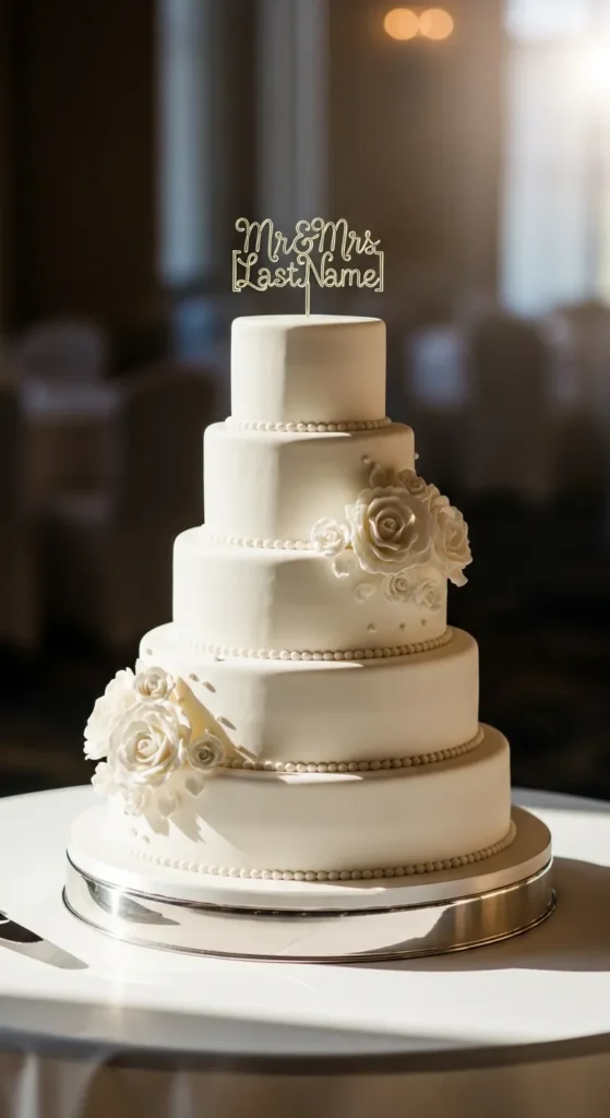 Wedding Cake — Classic, White, and Perfectly Executed